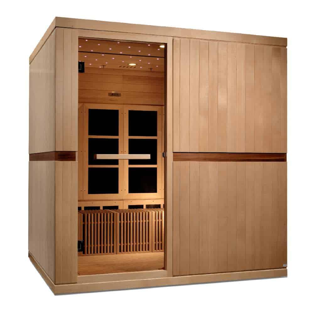 Golden Designs Catalonia 6-8 Person PureTech™ Ultra Low EMF FAR Infrared Sauna