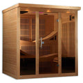 Golden Designs Monaco 4-6 Person PureTech™ Near Zero EMF FAR Infrared Sauna