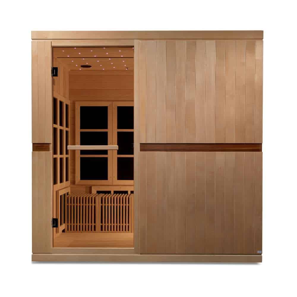 Golden Designs Catalonia 6-8 Person PureTech™ Ultra Low EMF FAR Infrared Sauna