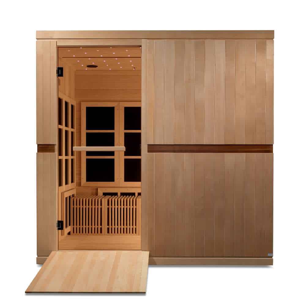 Golden Designs Catalonia 6-8 Person PureTech™ Ultra Low EMF FAR Infrared Sauna