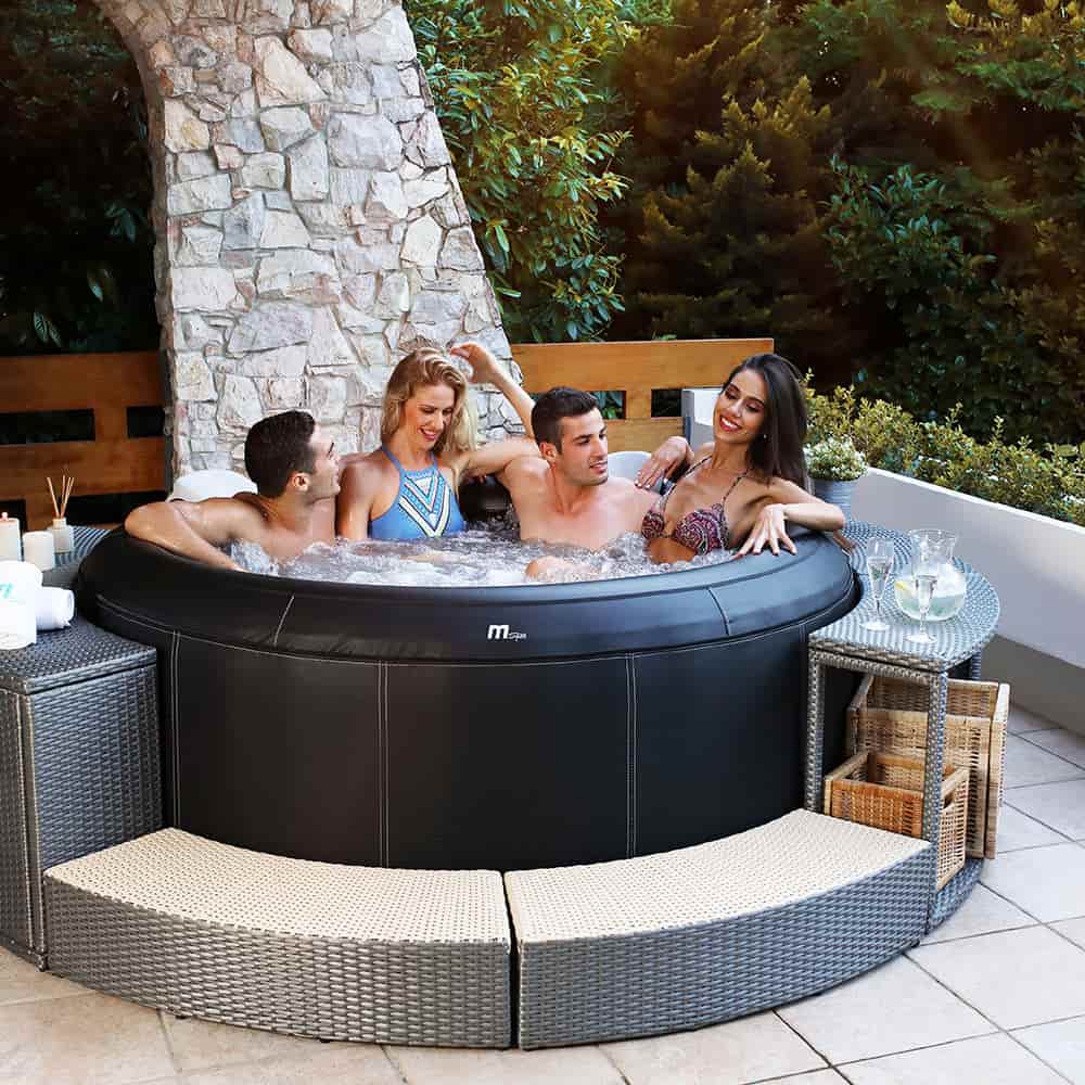 MSpa Premium Camaro Inflatable 6-Person Plug-and-Play Hot Tub - Image 7
