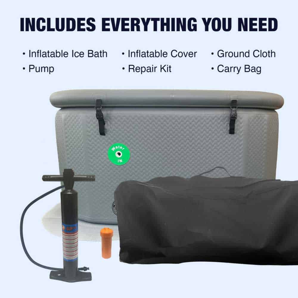 Aleko Ice Bath Cold Plunge Tub - Image 4