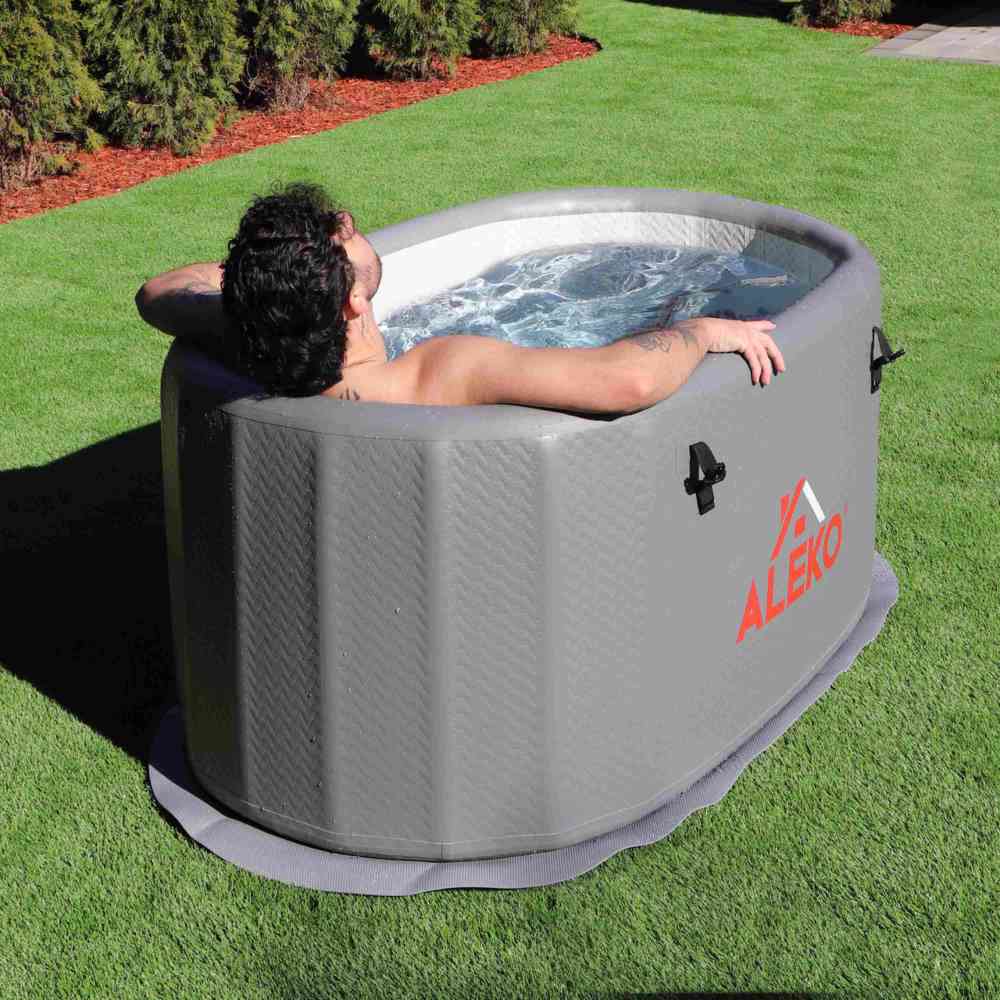 Aleko Ice Bath Cold Plunge Tub - Image 9
