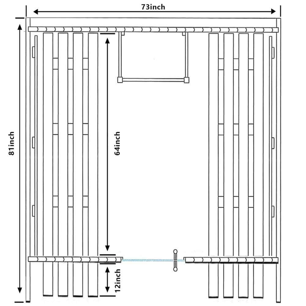Aleko Rustic Cedar Barrel Sauna 2-4 Person - Porch Canopy - Bitumen Shingle Roofing (SB4CED-AP) - Image 12
