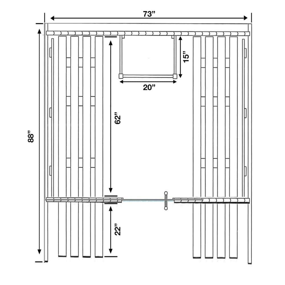 Aleko White Pine Barrel Sauna: 6-8 Person - Porch Canopy - Bitumen Shingle Roofing - Image 11
