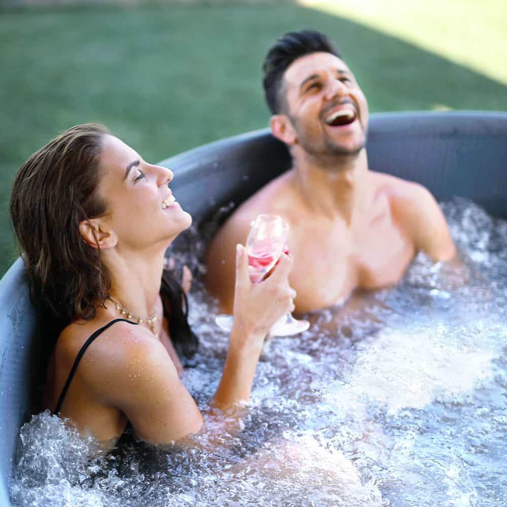MSpa Frame Mono Round 6 Person Inflatable Hot Tub - Image 2