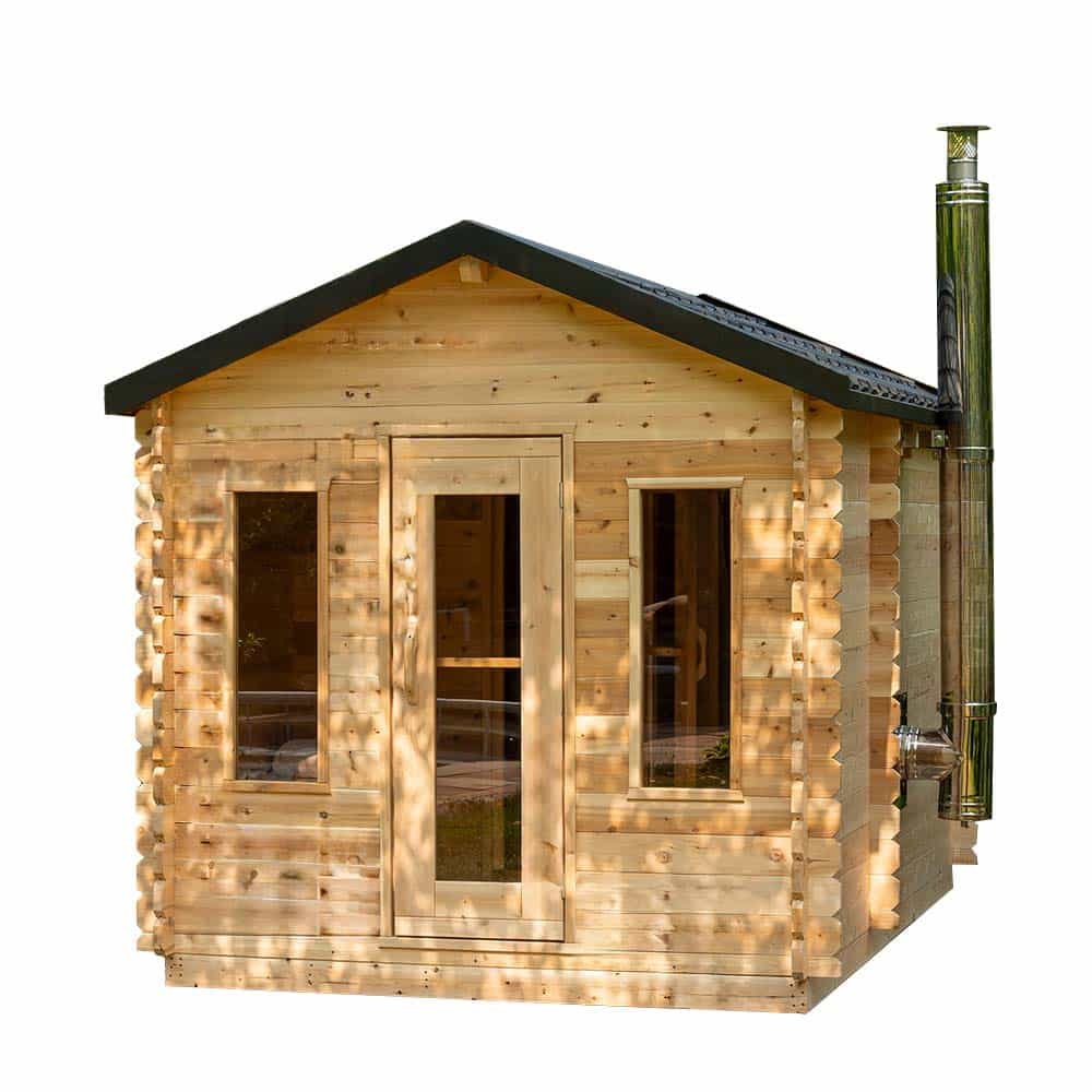 Dundalk CT Georgian Cabin Sauna with Changeroom | CTC88CW