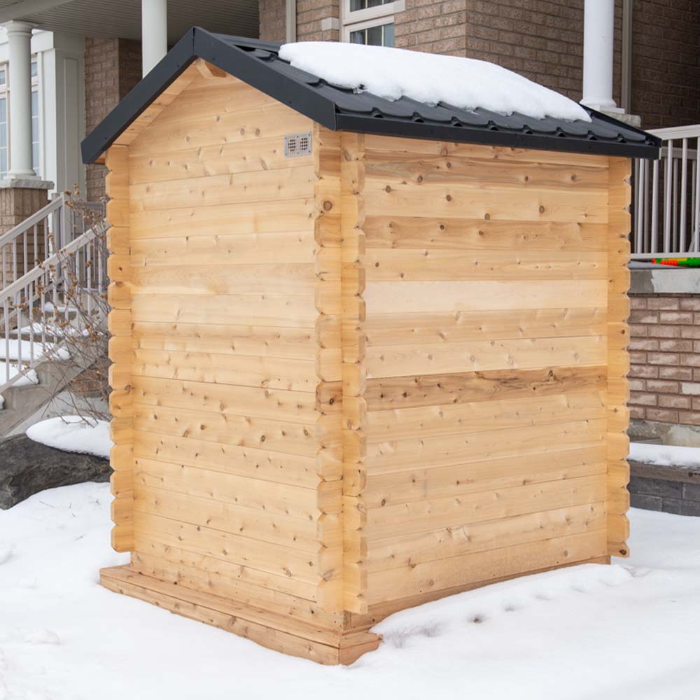 Dundalk CT Granby 2-3 Person Cabin Sauna | CTC66W - Image 6