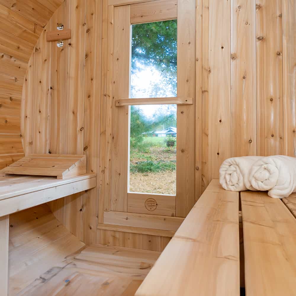 Dundalk CT Serenity Barrel Sauna | CTC2245W - Image 5