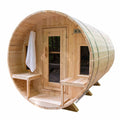 Dundalk CT Tranquility 2-6 Person Barrel Sauna | CTC2345W