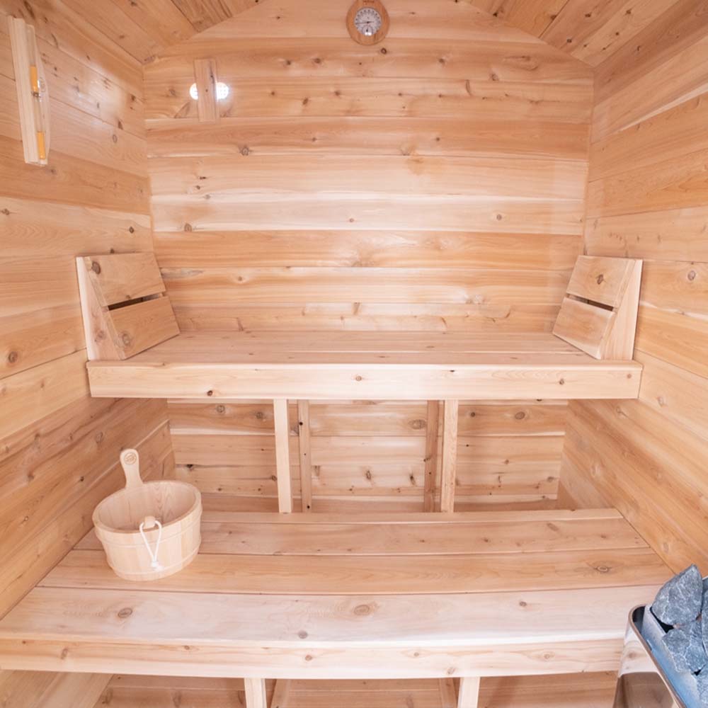 Dundalk CT Granby 2-3 Person Cabin Sauna | CTC66W - Image 9
