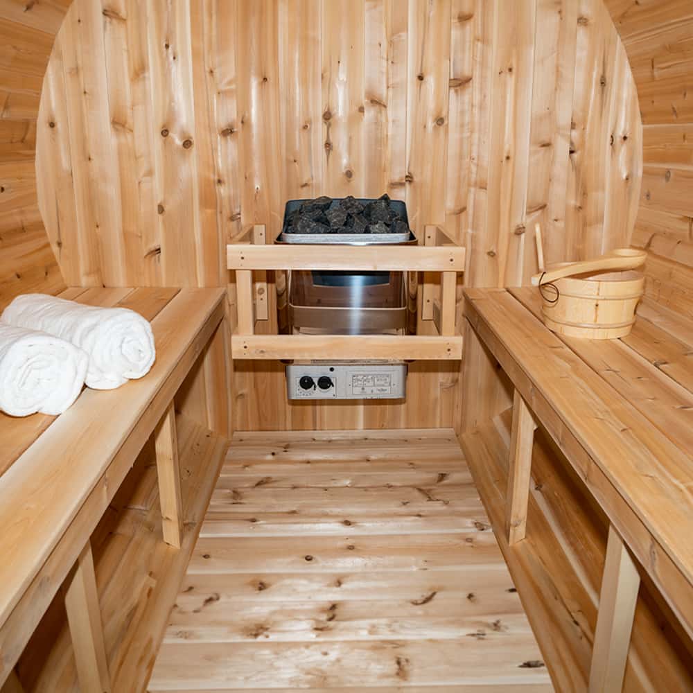 Dundalk CT Serenity Barrel Sauna | CTC2245W - Image 7