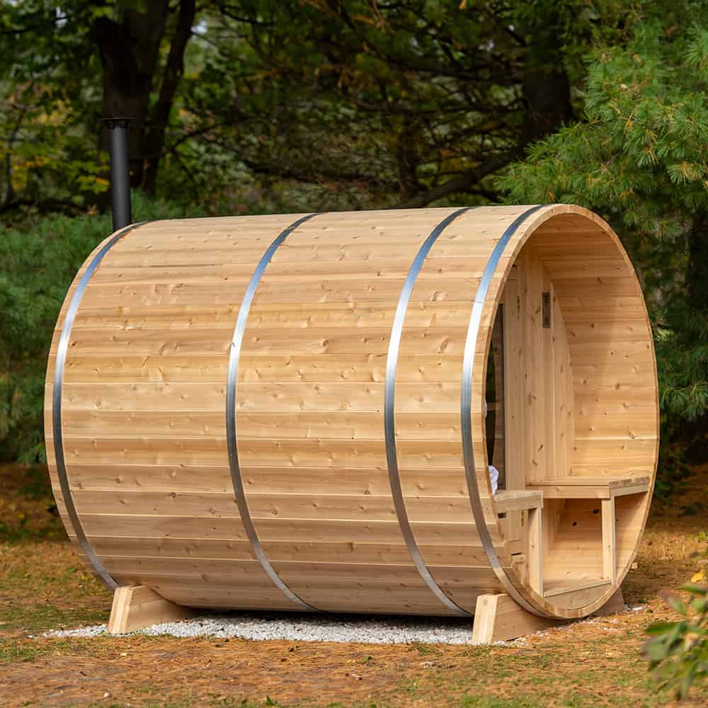 Dundalk CT Serenity Barrel Sauna | CTC2245W - Image 6