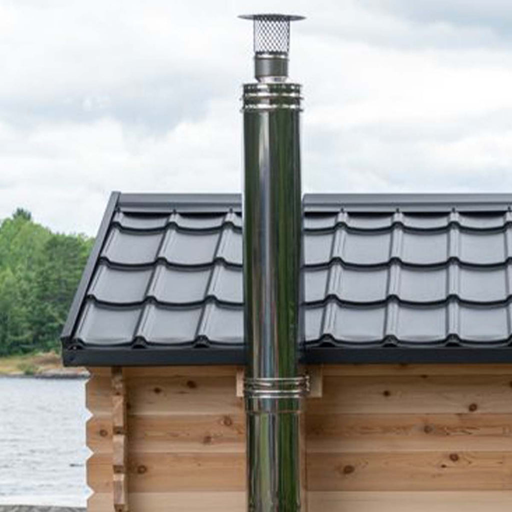 Dundalk CT 4-6 Person Georgian Cabin Sauna | CTC88W - Image 8