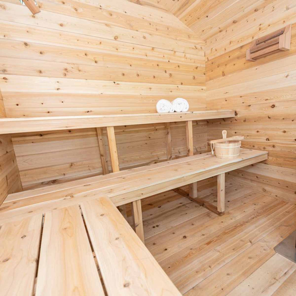 Dundalk CT 4-6 Person Georgian Cabin Sauna | CTC88W - Image 7