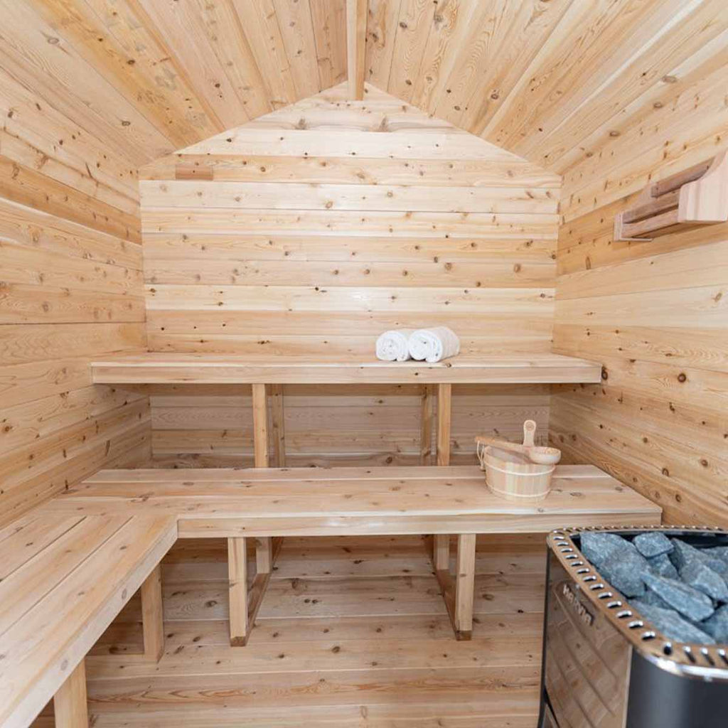 Dundalk CT 4-6 Person Georgian Cabin Sauna | CTC88W - Image 6