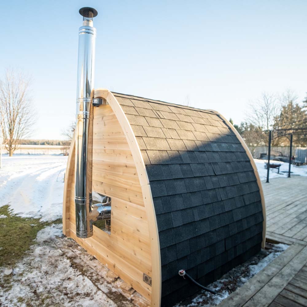 Dundalk CT MiniPOD 2-4 Person Cedar Sauna | CTC77MW - Image 6
