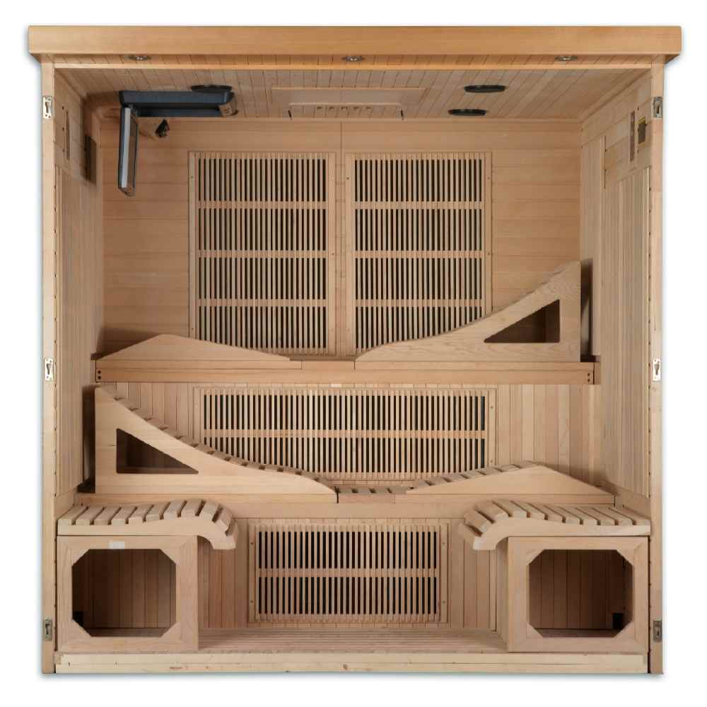 Dynamic Monaco 4-6 Person Ultra Low EMF FAR Infrared Sauna