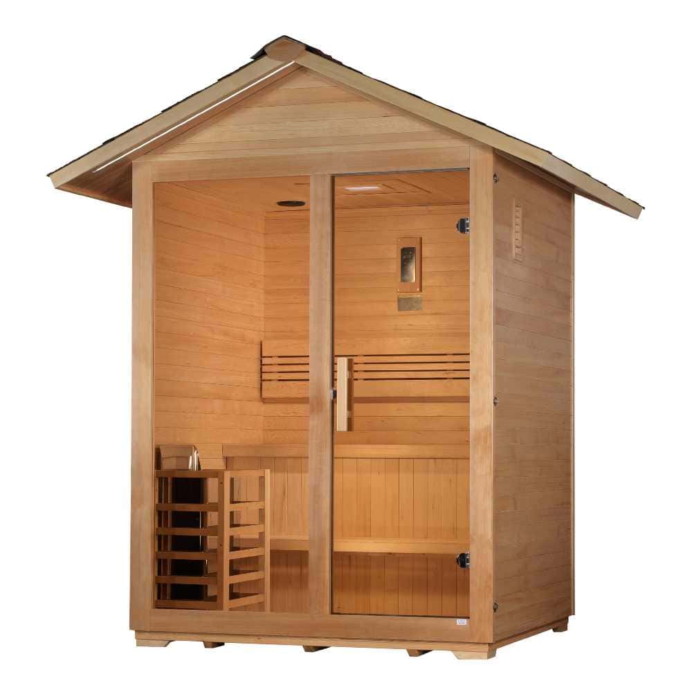 Golden Designs Arlberg 2-3 Person Traditional Sauna - Image 3