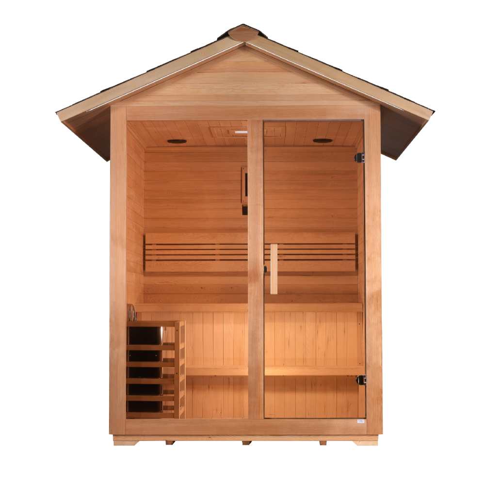 Golden Designs Arlberg 2-3 Person Traditional Sauna - Image 2