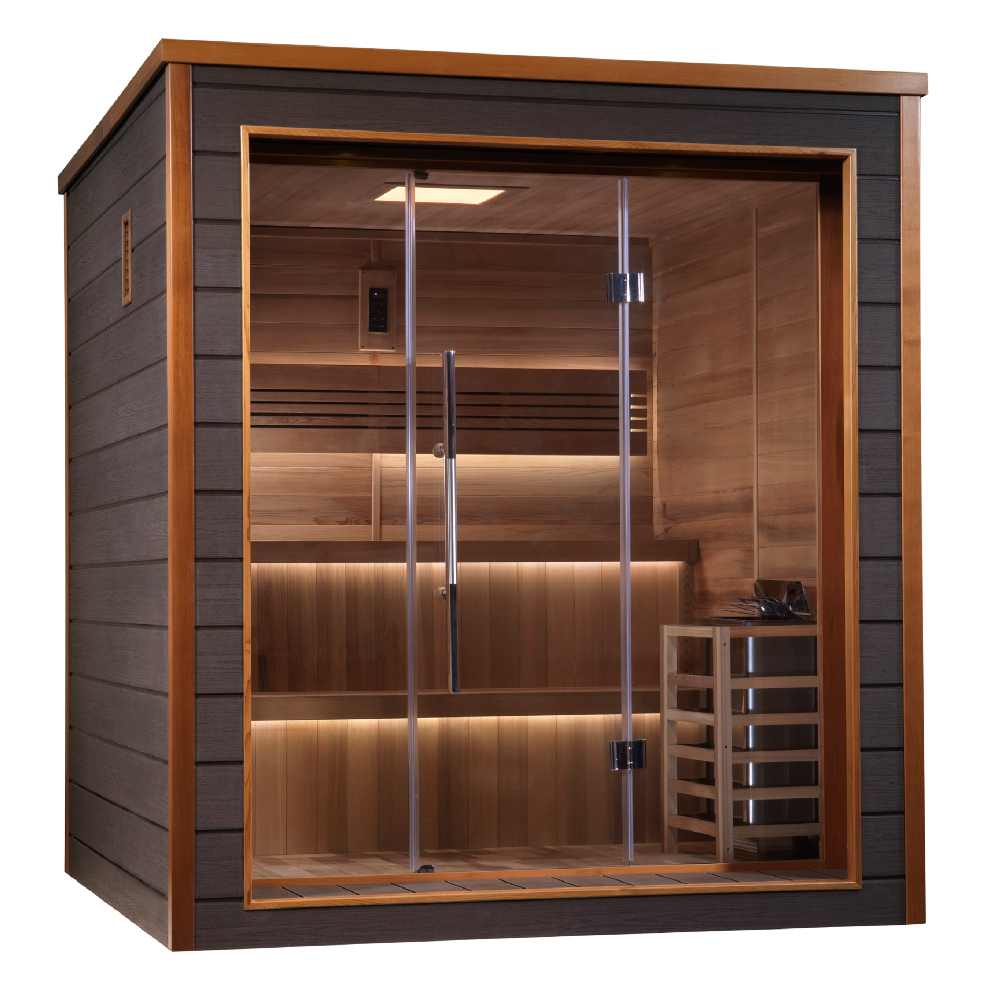 Golden Designs Bergen 5-6 Person Traditional Sauna