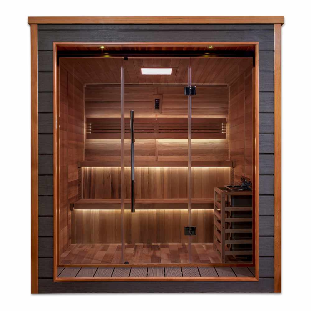 Golden Designs Bergen 5-6 Person Traditional Sauna - Image 2
