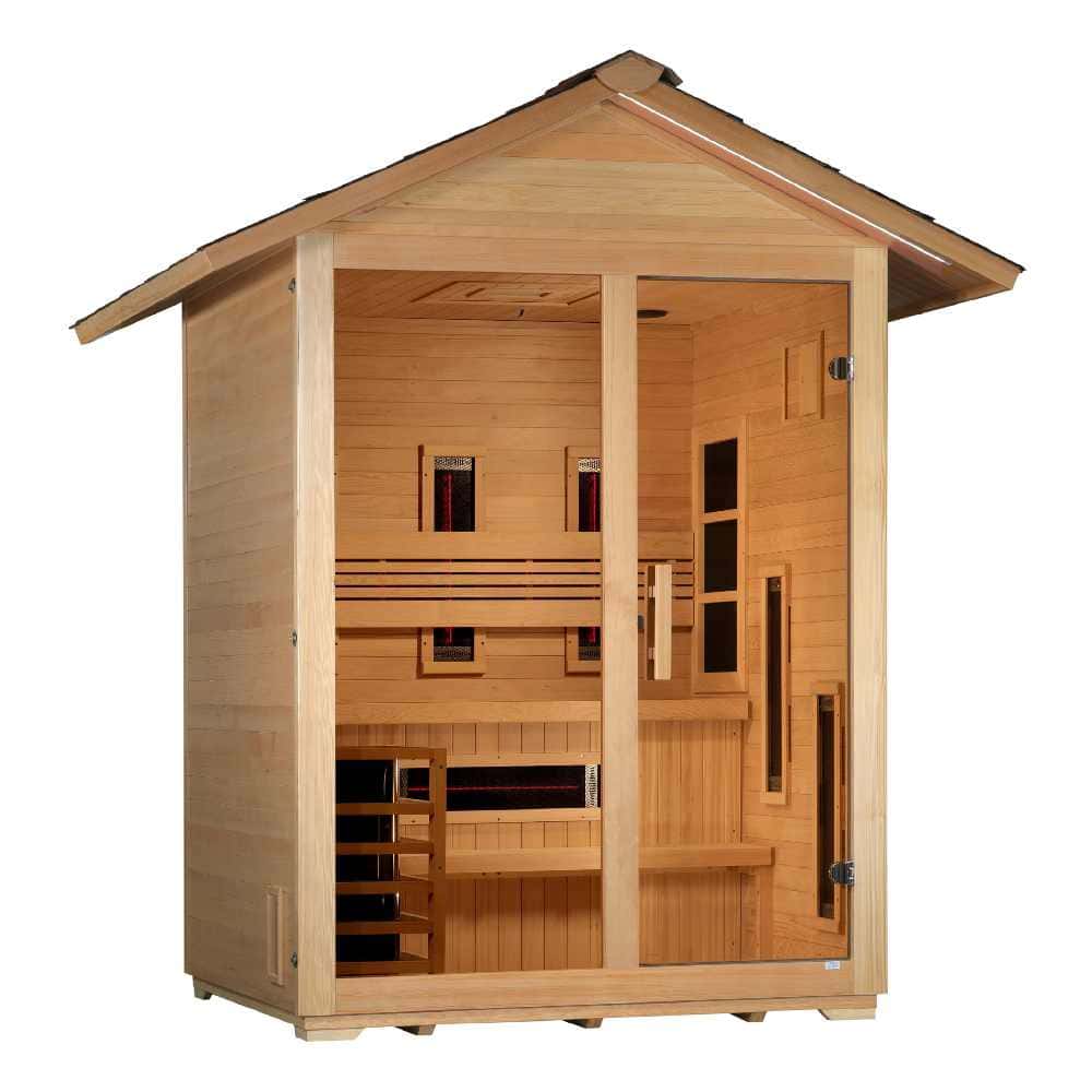 Golden Designs Carinthia 1-3 Person Hybrid Sauna
