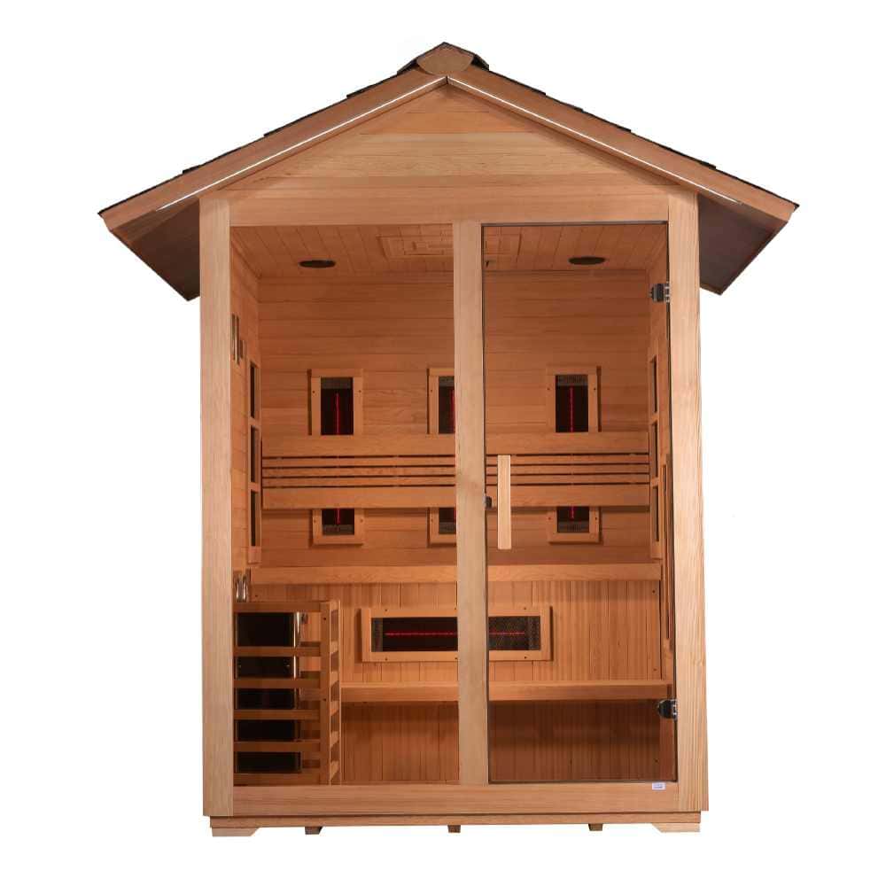Golden Designs Carinthia 1-3 Person Hybrid Sauna - Image 2