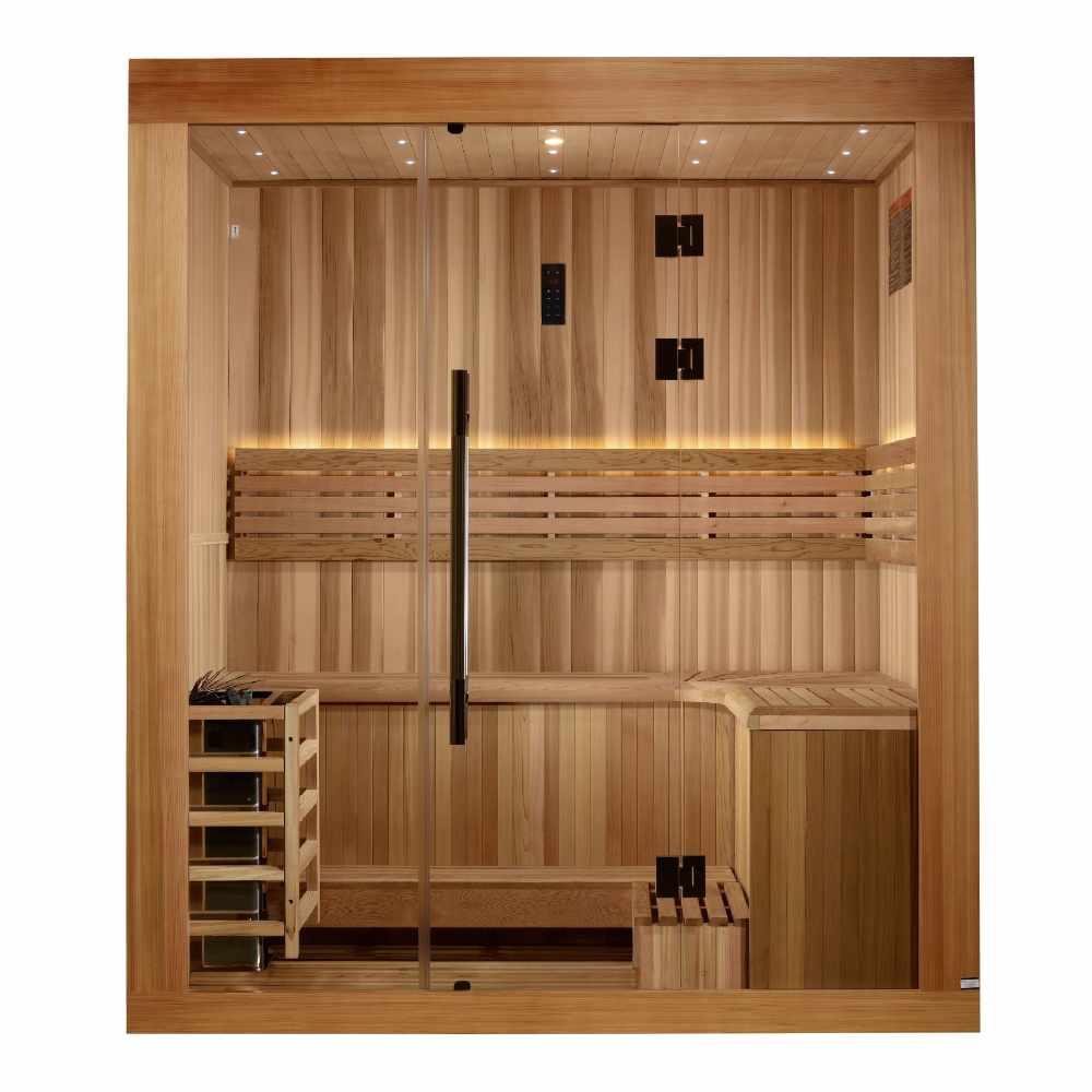 Golden Designs Copenhagen 2-3 Person Traditional Sauna - Image 2