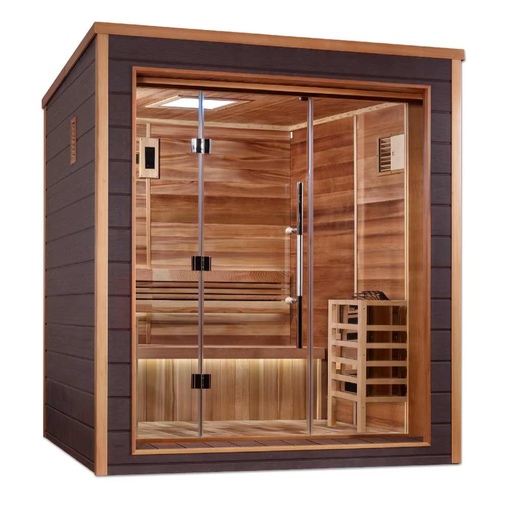 Golden Designs Drammen 2-3 Person Traditional Sauna