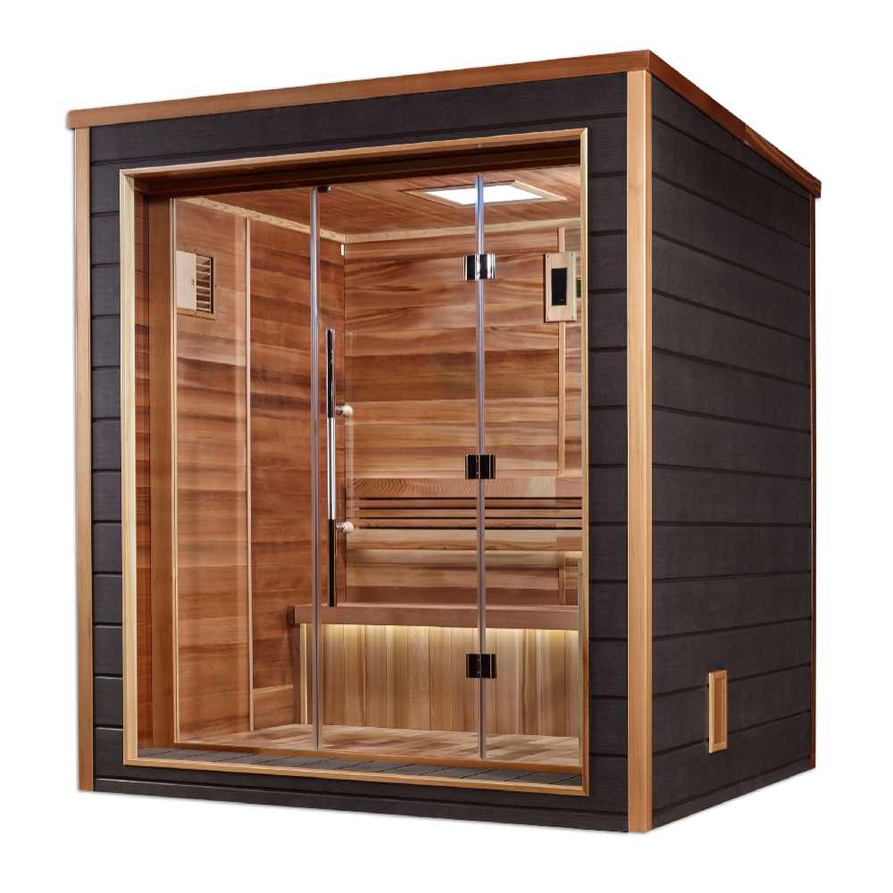 Golden Designs Drammen 2-3 Person Traditional Sauna - Image 3