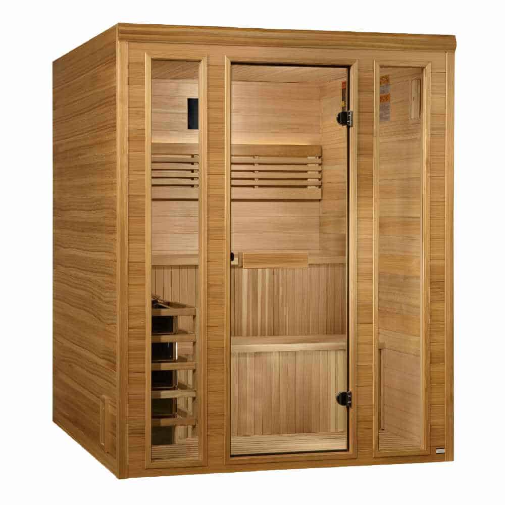 Golden Designs Engelberg 4-6-Person Traditional Sauna