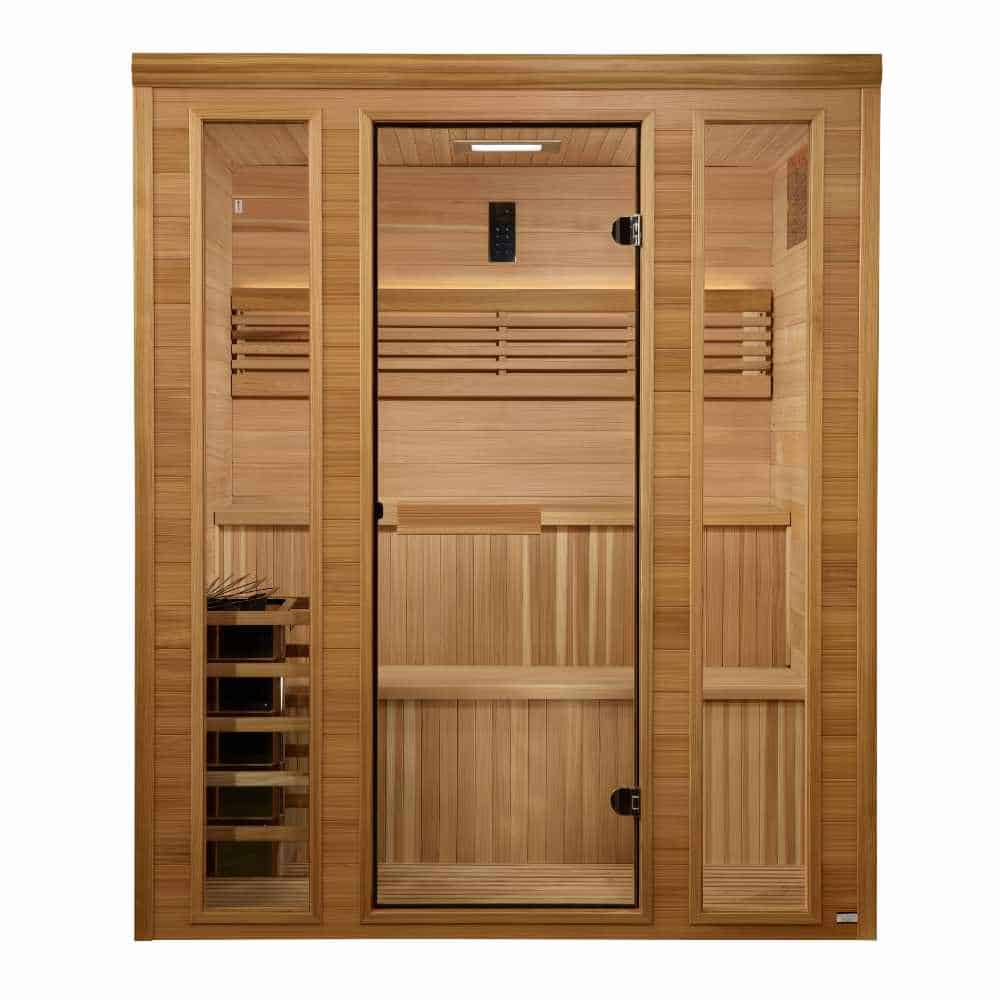 Golden Designs Engelberg 4-6-Person Traditional Sauna - Image 2
