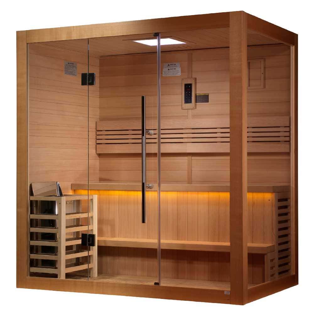 Golden Designs Forrsa 3-4 Person Traditional Sauna - Image 3