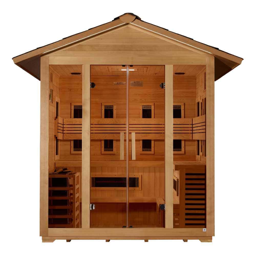 Golden Designs Gargellen 4-5 Person Hybrid Sauna - Image 2