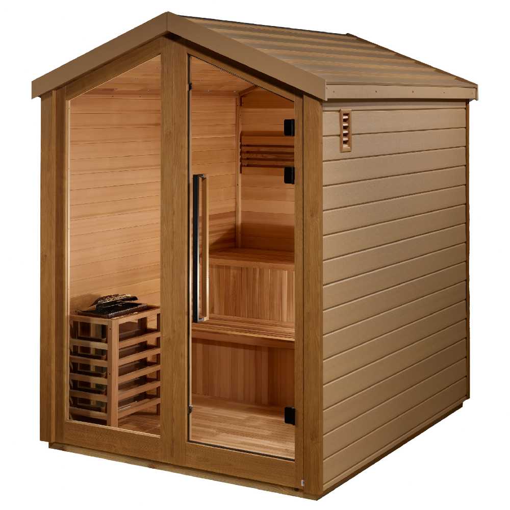 Golden Designs Kaarina 5-6 Person Traditional Sauna - Image 4