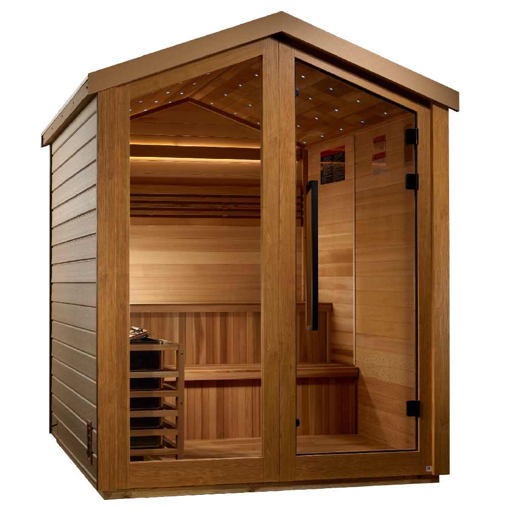 Golden Designs Kaarina 5-6 Person Traditional Sauna