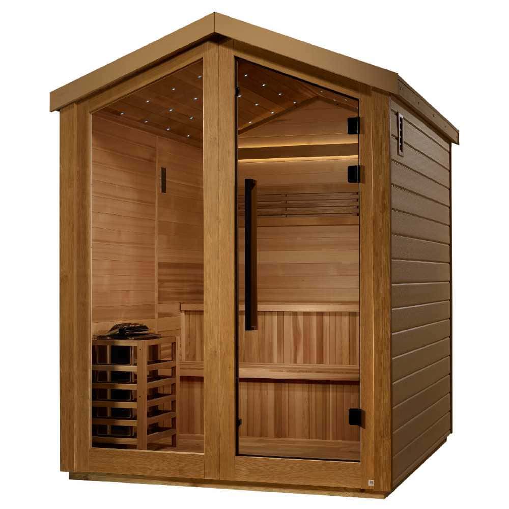 Golden Designs Kaarina 5-6 Person Traditional Sauna - Image 3