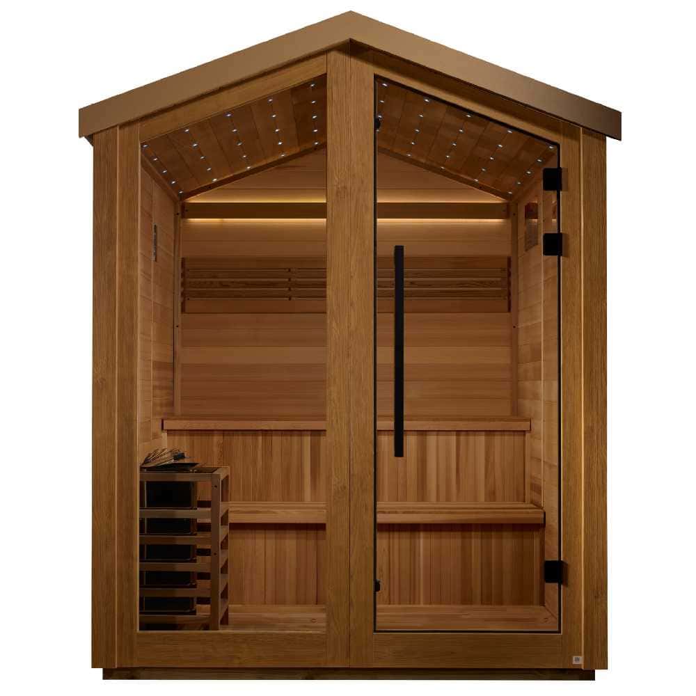 Golden Designs Kaarina 5-6 Person Traditional Sauna - Image 2