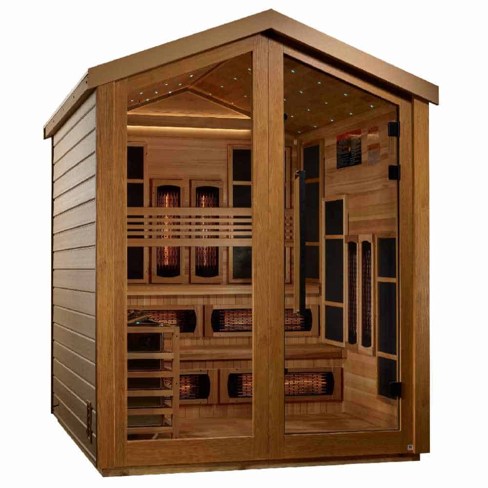 Golden Designs Kaskinen 5-6 Person Hybrid Sauna