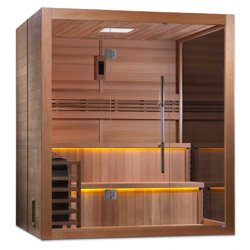 Golden Designs Kuusamo 5-6 Person Traditional Sauna