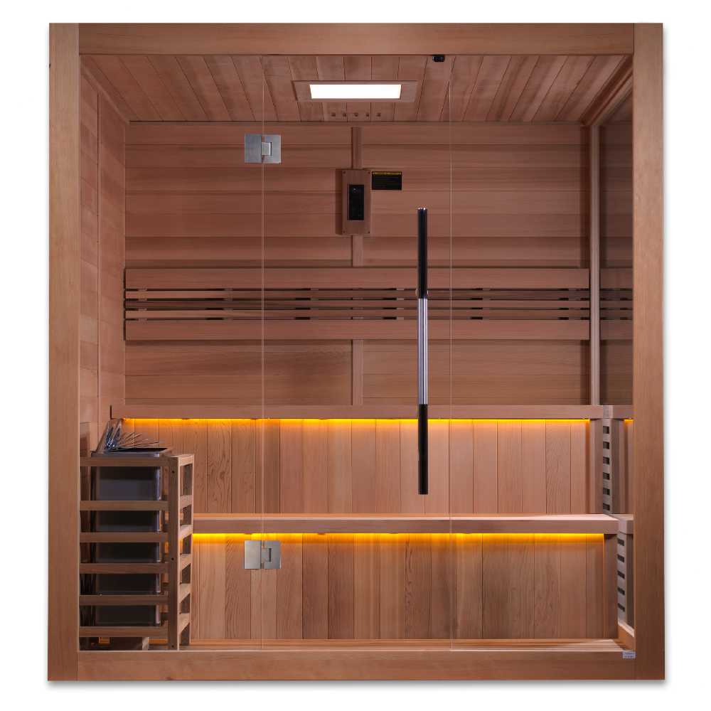 Golden Designs Kuusamo 5-6 Person Traditional Sauna - Image 2