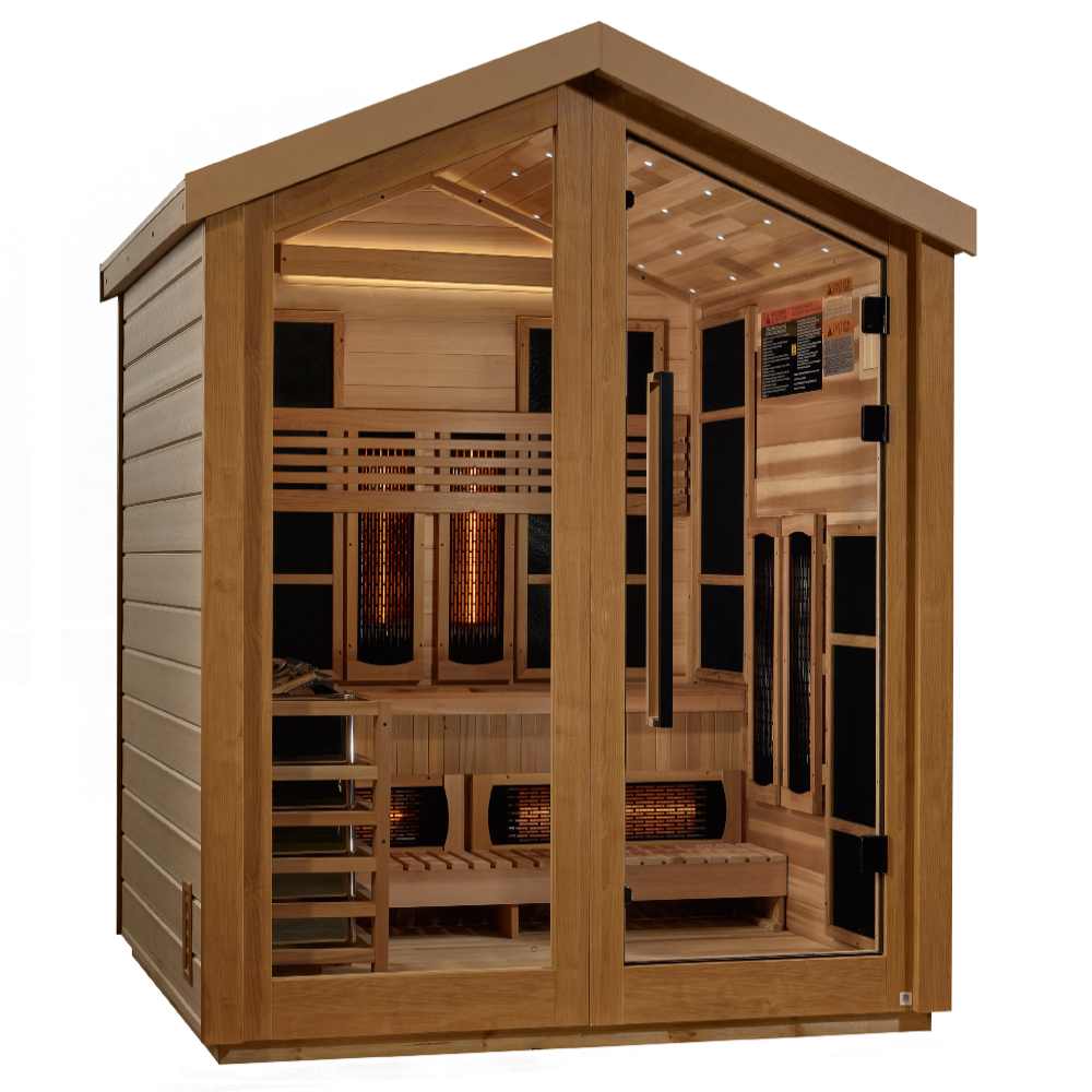Golden Designs Loviisa 1-3 Person Hybrid Sauna