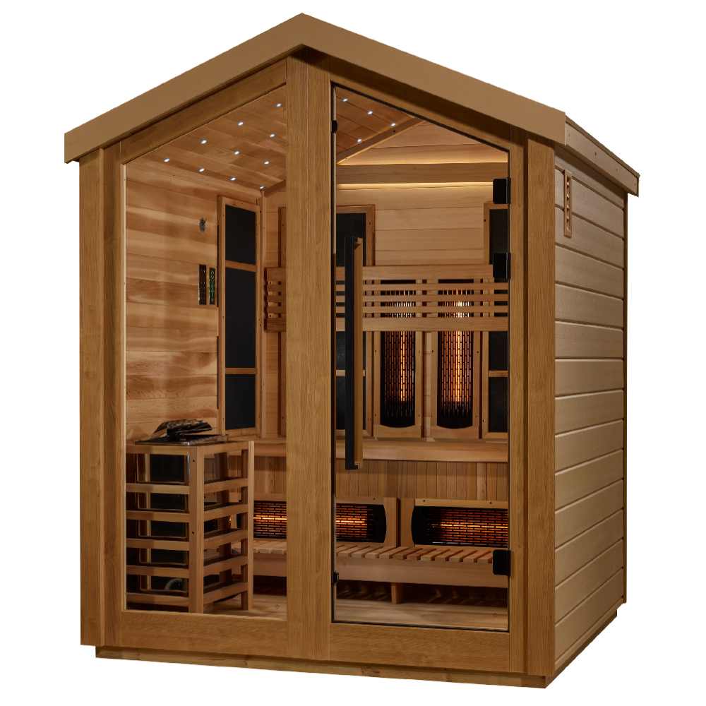 Golden Designs Loviisa 1-3 Person Hybrid Sauna - Image 3