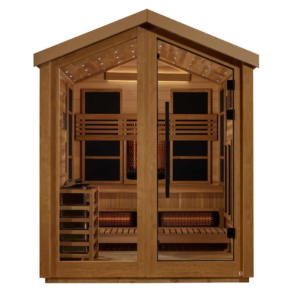 Golden Designs Loviisa 1-3 Person Hybrid Sauna - Image 2