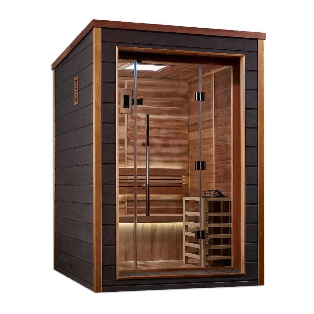 Golden Designs Narvik 1-2 Person Traditional Sauna