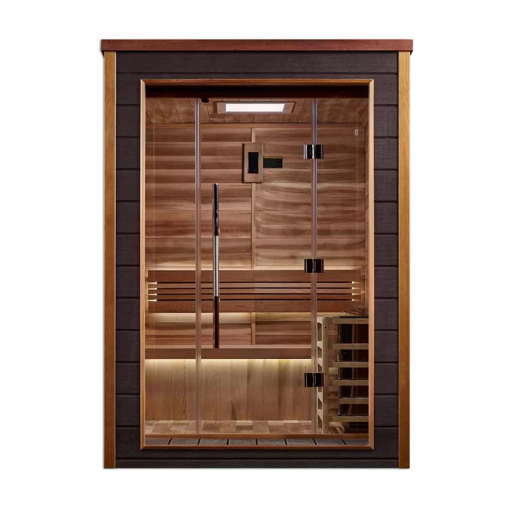 Golden Designs Narvik 1-2 Person Traditional Sauna - Image 2