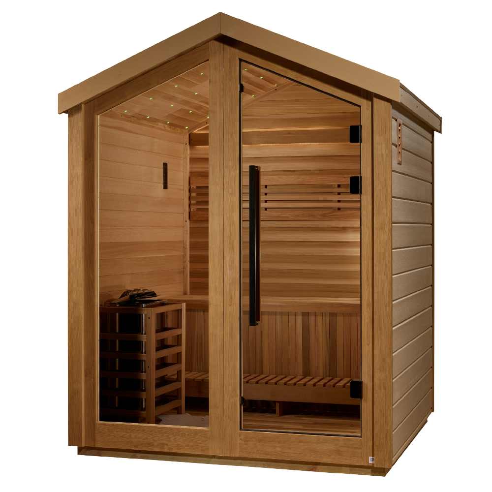 Golden Designs Savonlinna 2-3 Person Traditional Sauna - Image 3