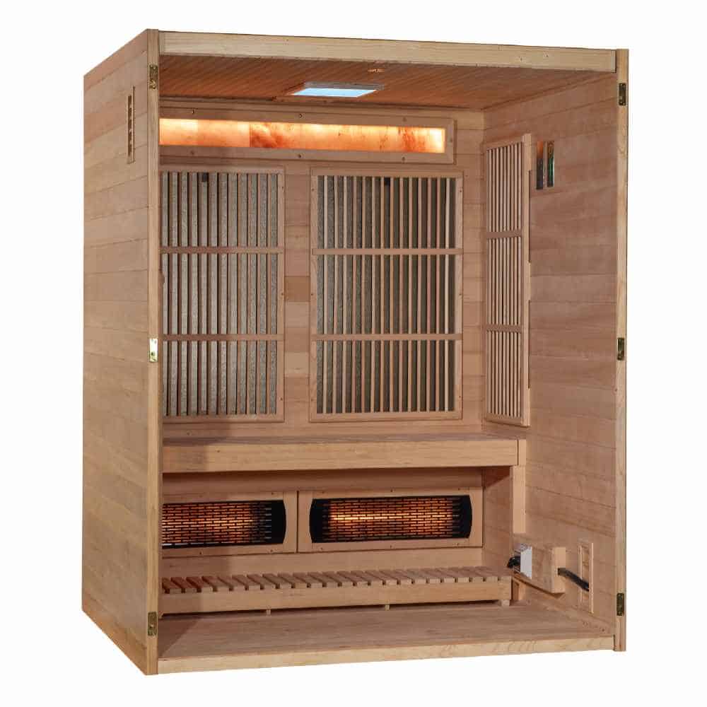 Golden Designs Soria 1-3 Person Hybrid Sauna - Image 5