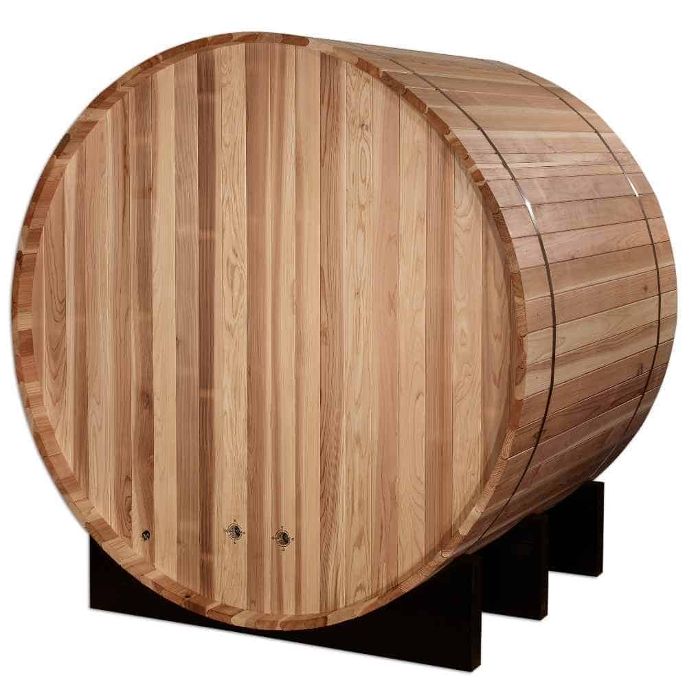 Golden Designs St. Moritz 1-2 Person Traditional Barrel Sauna - Image 3